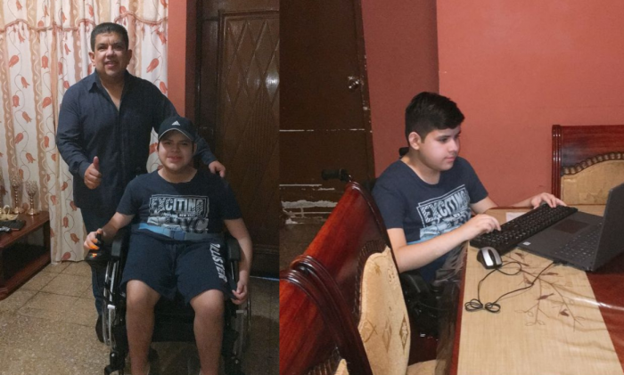 Luis Felipe Arrobo (padre e hijo)