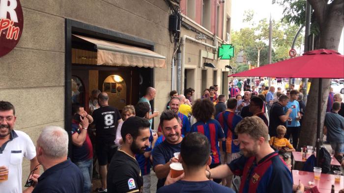 Hinchas-Barcelona