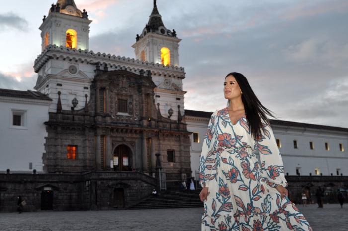 La reina de San Francisco de Quito.