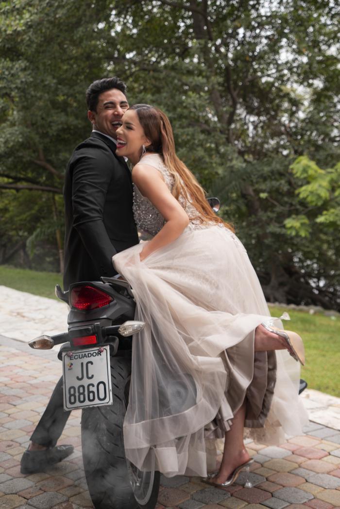 Fercho Gómez y María Fernanda Ríos