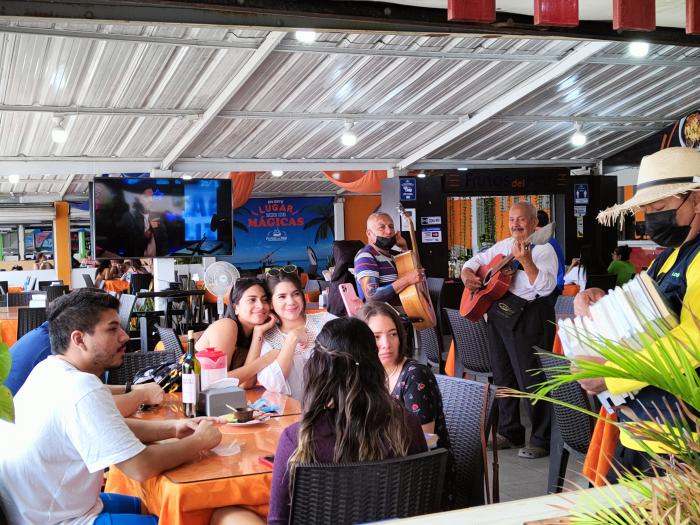 Además de la playa, en Manabí se disfrutó de la gastronomía de la zona.