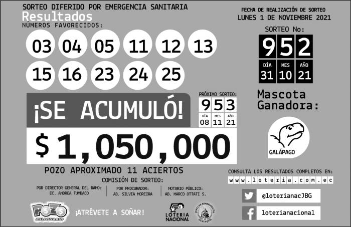 GRANASA - POZO-952 NOV. 1-02