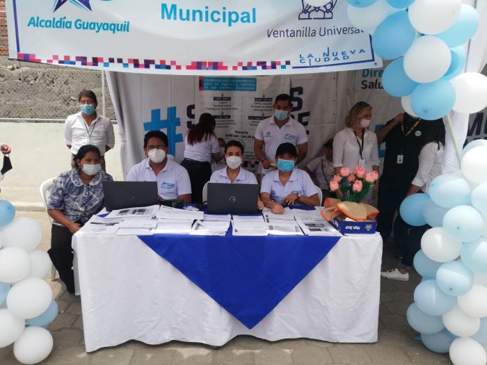 Feria de Servicios en el Territorio, organizada por el Municipio.