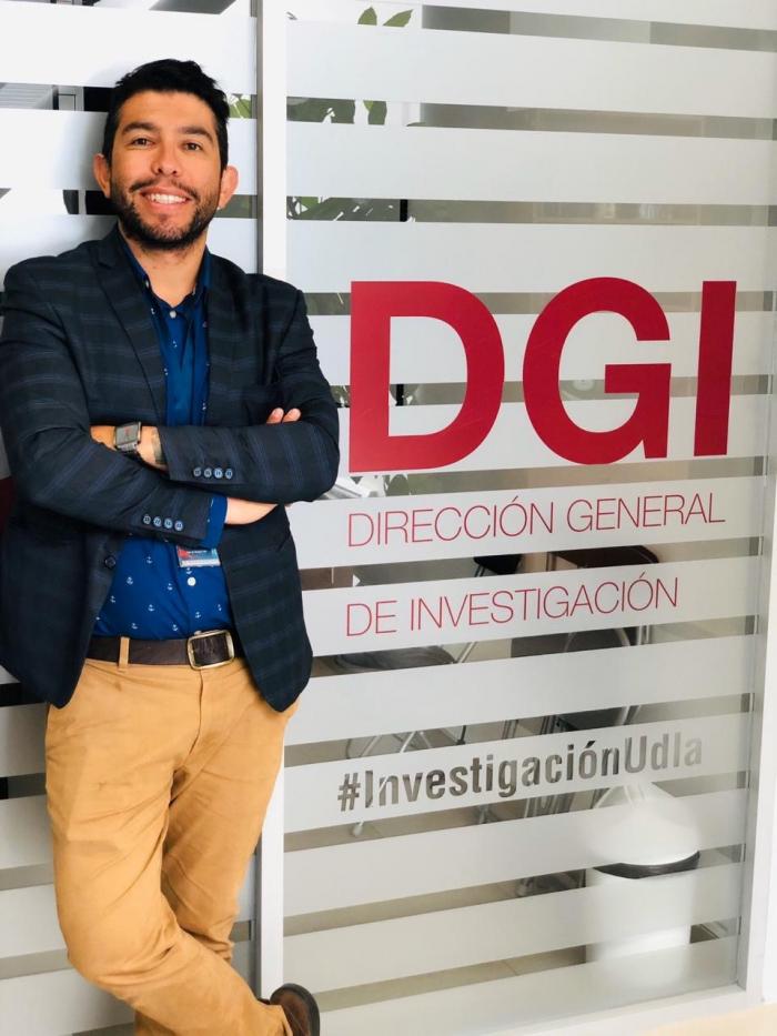 Doctor Esteban Ortiz, investigador de la UDLA