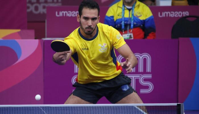 Alberto Miño tenis de mesa Ecuador