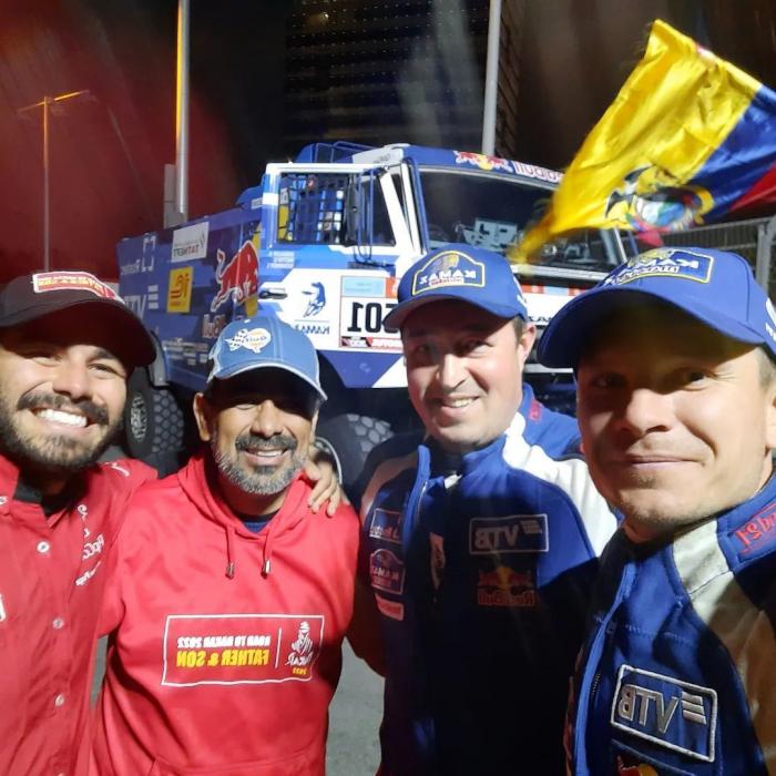 Juan Carlos Puga y Juan José Puga Rally Dakar 2022