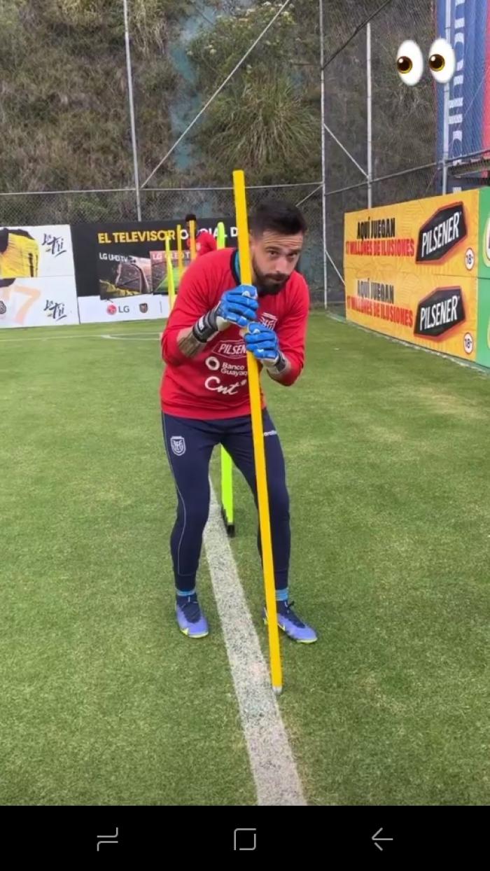 Hernán Galíndez, jugador de La Tri