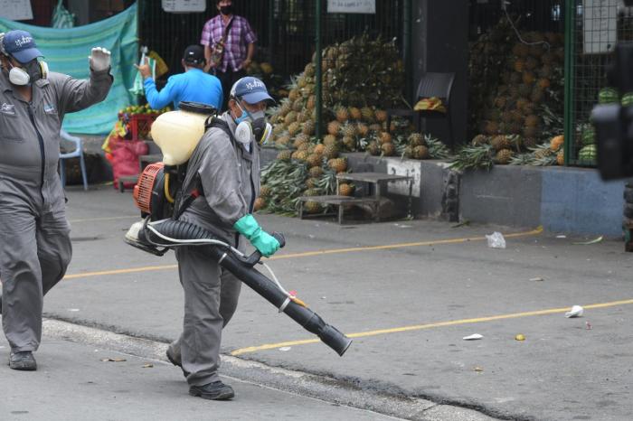 Fumigacion se realizo en 40 mercados 13