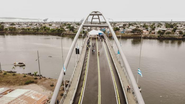 Inauguracion Puente sobre el Estero El Muerto 9