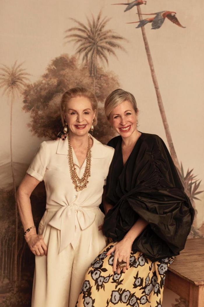 Carolina Herrera y Carmen Busquets en Latin American Fashion Summit 2019.