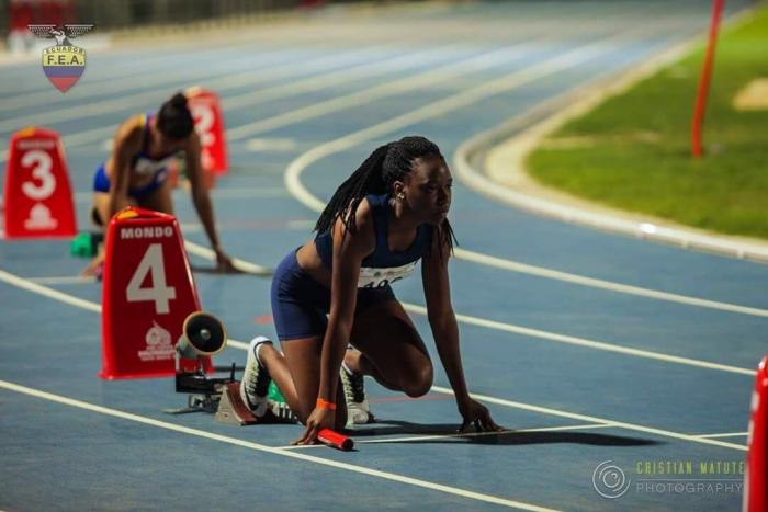Maribel Caicedo atletismo Ecuador