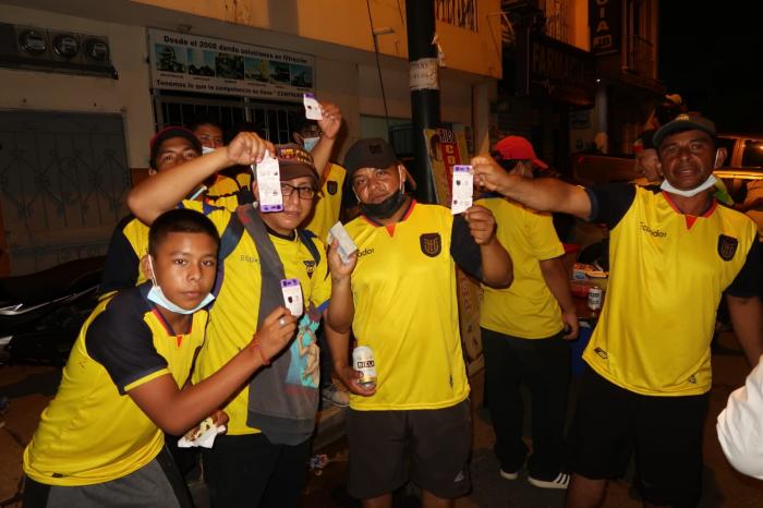 Ecuador hinchas