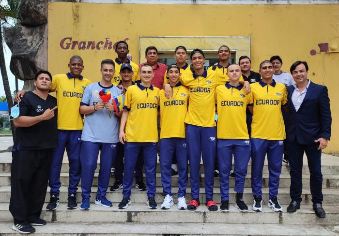 Ecuador SUb-18 Baloncesto