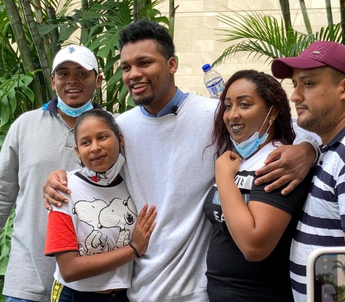 Carlos Mina boxeo regreso