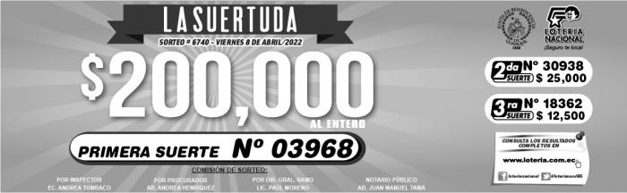 thumbnail_GRANASA LOTERIA 6740 ABR. 8-05