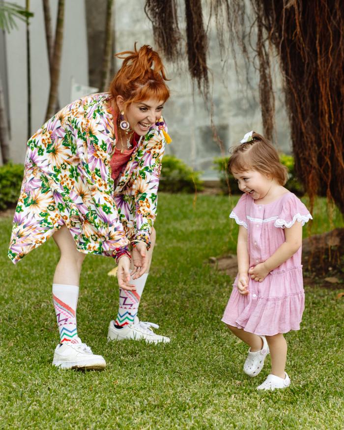 mirella y su hija