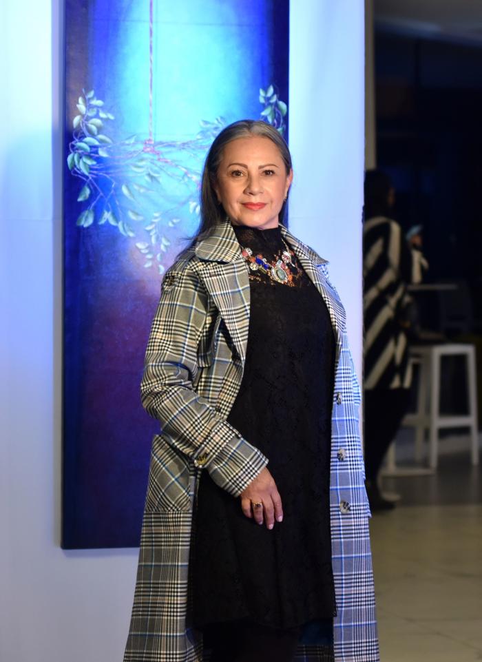 Amparo Garzón, artista quiteña