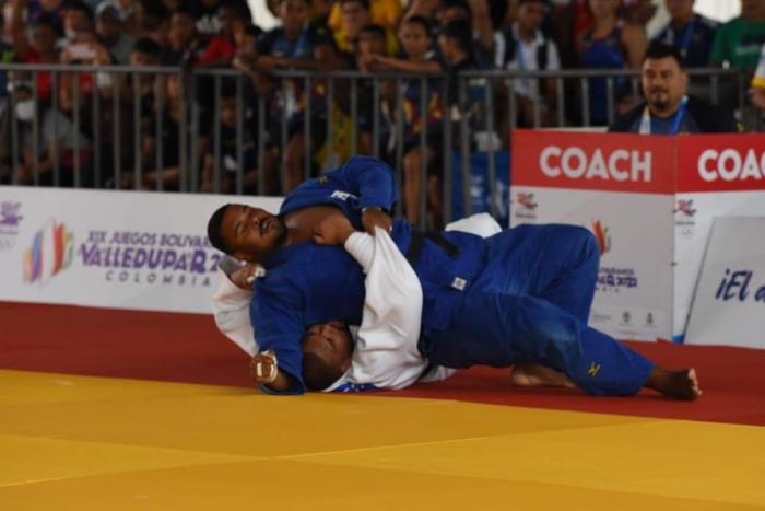 Freddy Figueroa judo plata Juegos Bolivarianos