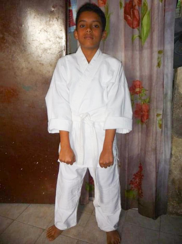 José Acevedo karate oro Juegos Bolivarianos