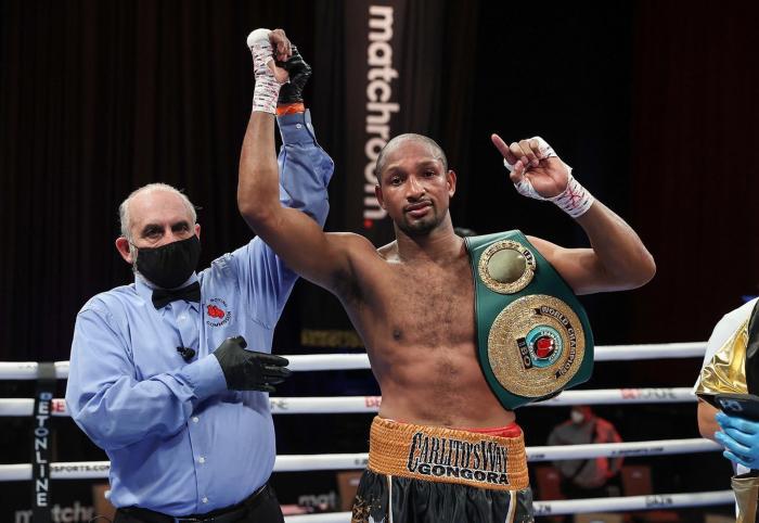 Carlos Góngora boxeo profesional