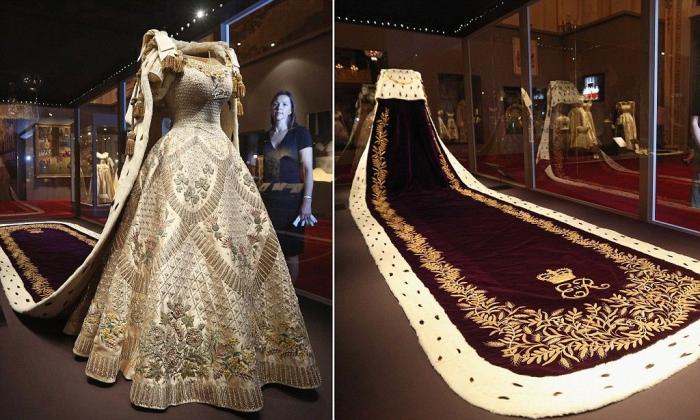 vestido de la reina