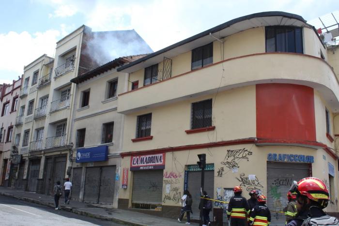 incendio estructural centro