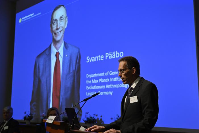 Svante Paabo wins 2022 (9148588)