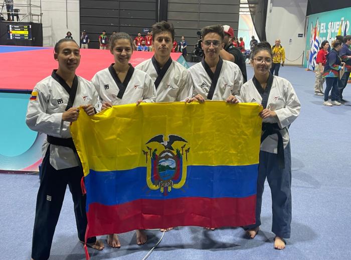 Ecuador poomsae oro Juegos Suramericanos