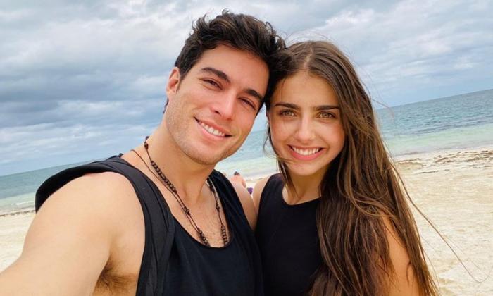 Michelle Renaud y Danilo Carrera.
