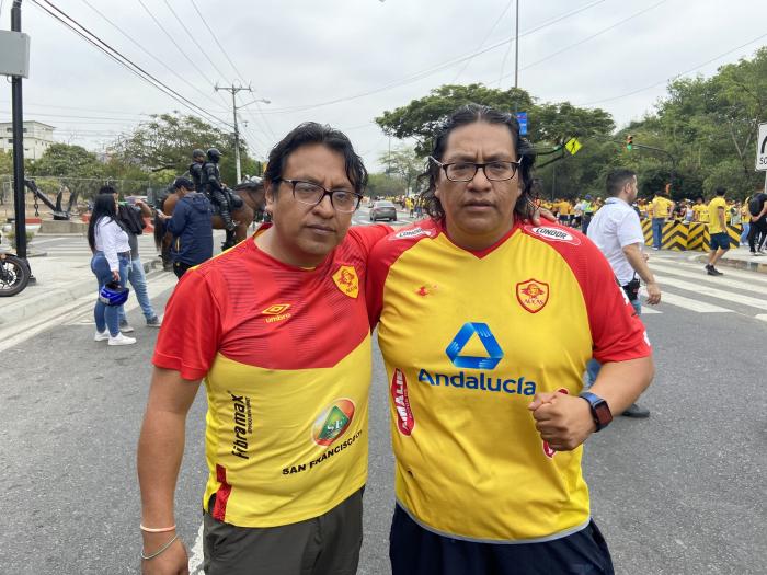 Aucas hinchas final