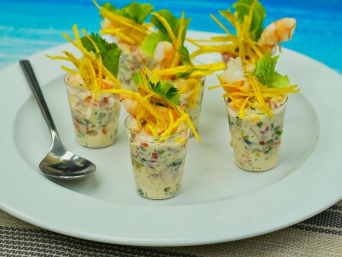Abrebocas de mariscos