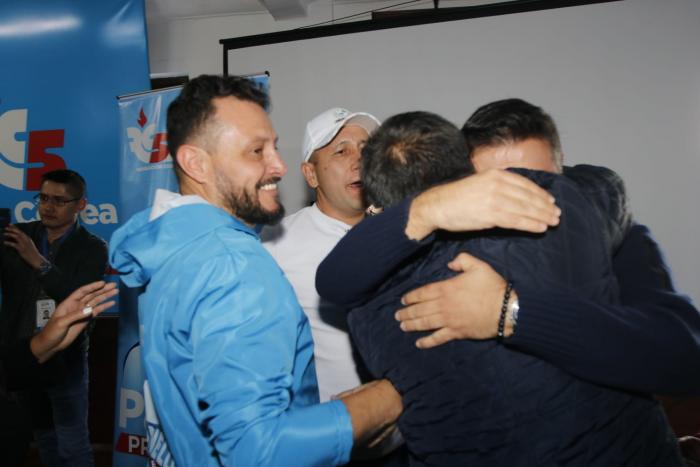 Simpatizantes de Pabón.