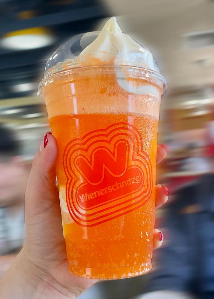 Orange Fanta Float