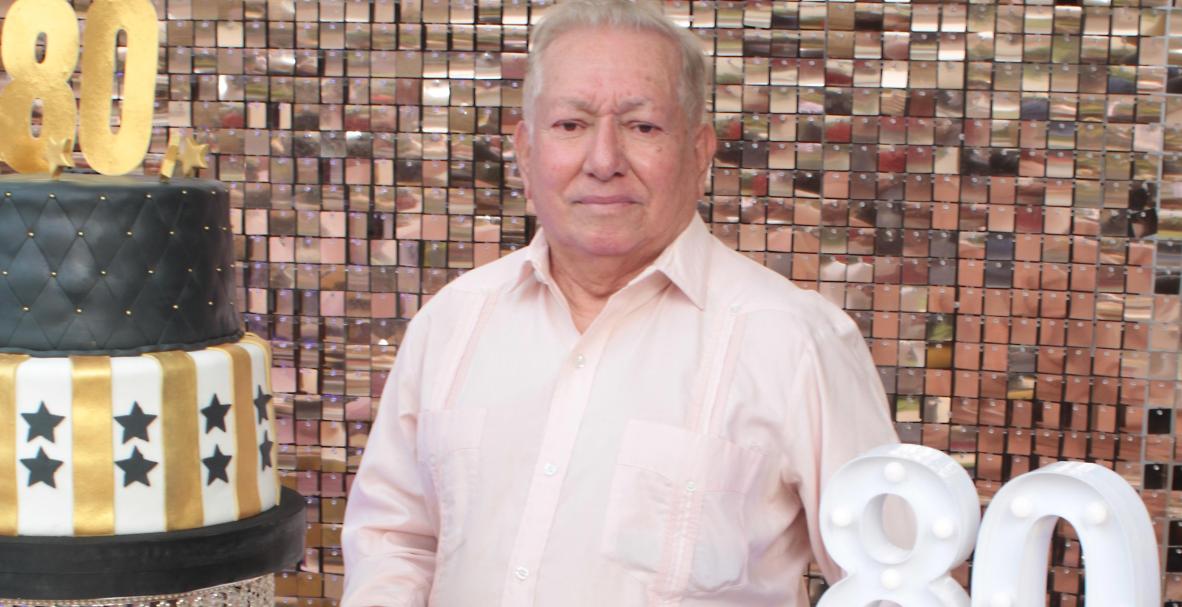 Cumpleaños 80 de Ukles Cornejo Bustos.