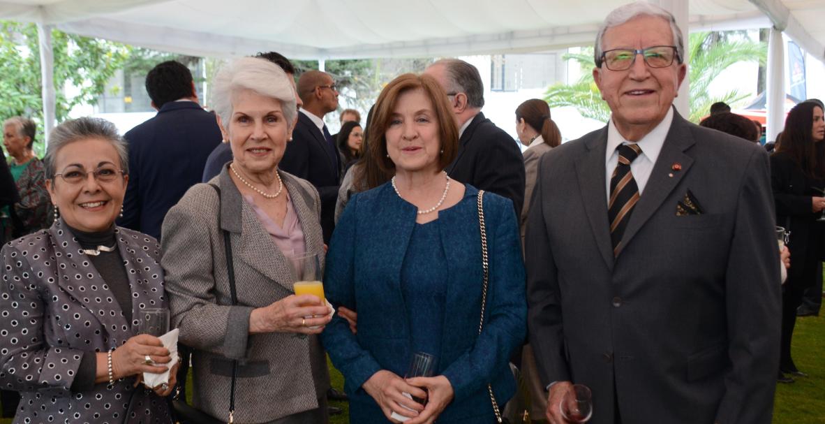 Celebración del Día de Japón en casa del embajador.