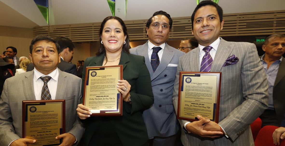 Celebración Día del Abogado Ecuatoriano en la U. Católica de Santiago de Guayaquil.