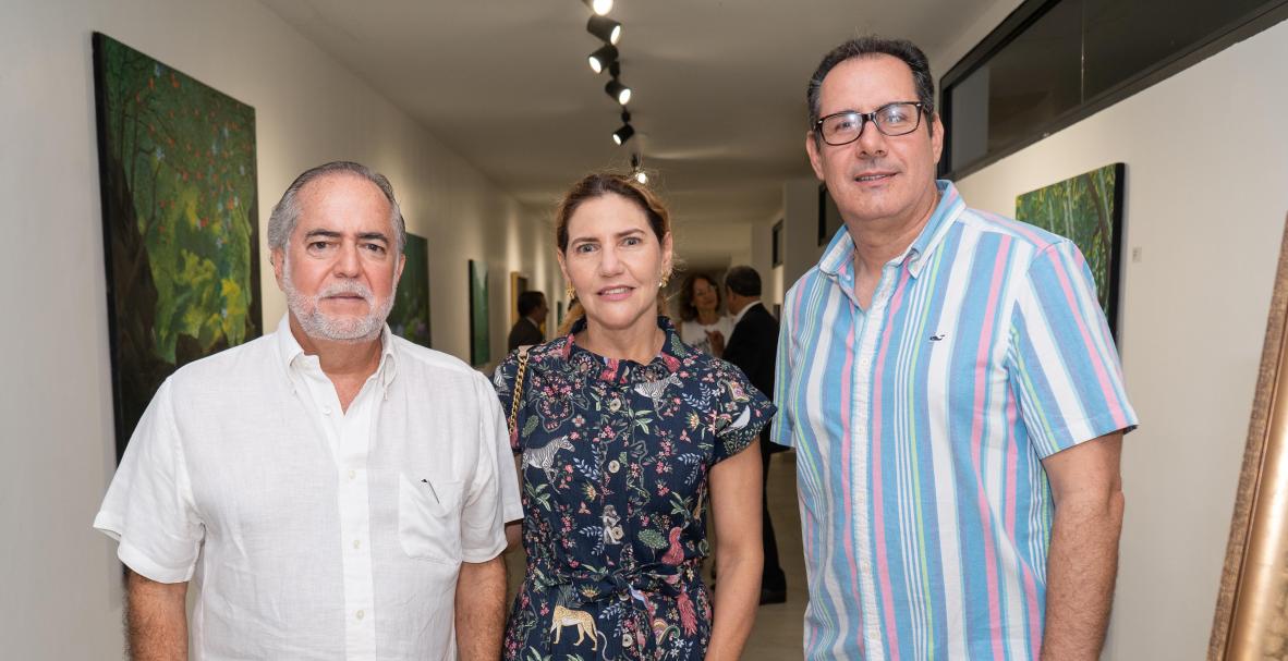 Exposición del cuencano Ricardo Dávila en el Guayaquil Country Club