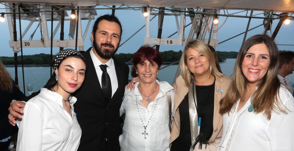 Fragata Libertad, visita Guayaquil