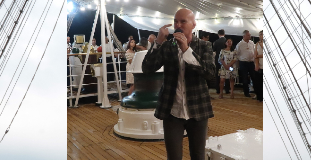 Fragata Libertad, visita Guayaquil