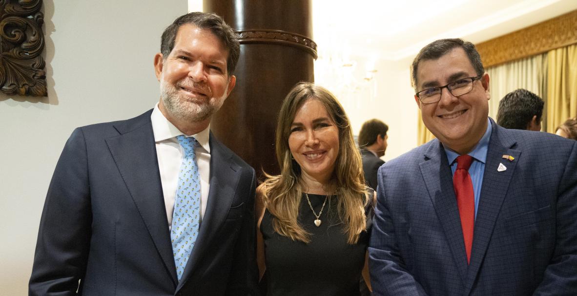 Bienvenida al nuevo cónsul general de Estados Unidos en Guayaquil, Erik Martini