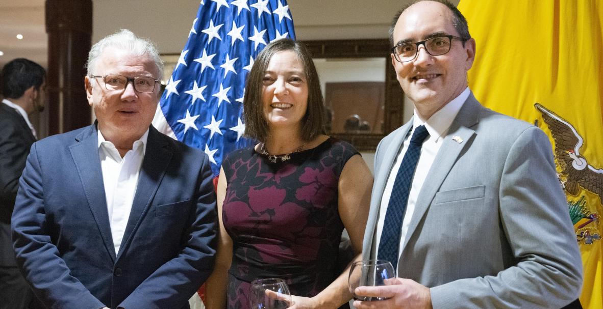 Bienvenida al nuevo cónsul general de Estados Unidos en Guayaquil, Erik Martini