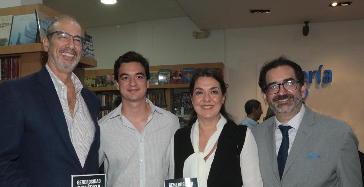 Lanzamiento del libro Generosidad Política, de Washington Delgado López