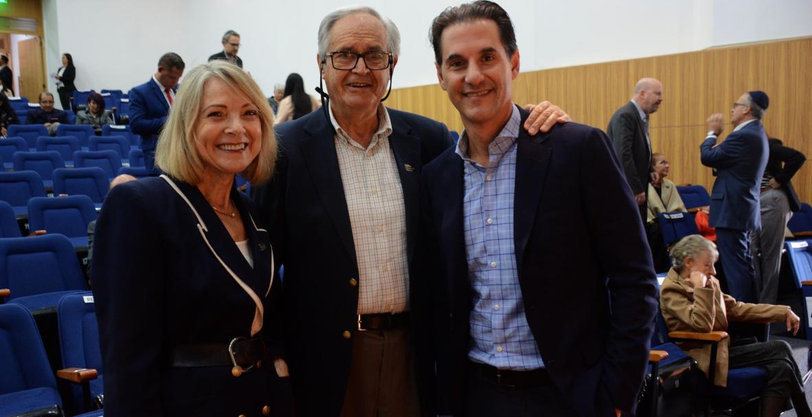 Evento por el Día Internacional de Conmemoración en Memoria de las Víctimas del Holocausto, organizado por la embajada de Israel en Ecuador, la comunidad judía, la Organización de las Naciones Unidas, la Unesco y el Colegio Alberto Einstein