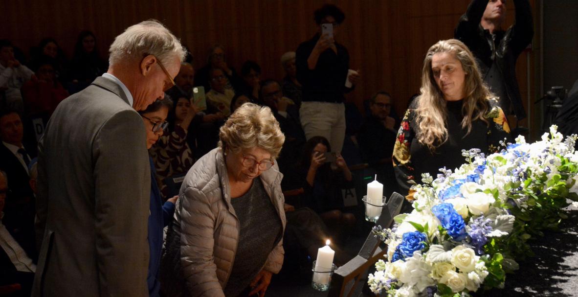 Evento por el Día Internacional de Conmemoración en Memoria de las Víctimas del Holocausto, organizado por la embajada de Israel en Ecuador, la comunidad judía, la Organización de las Naciones Unidas, la Unesco y el Colegio Alberto Einstein