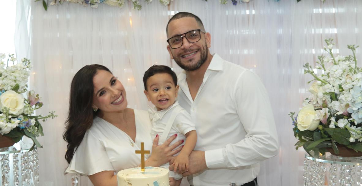 Bautizo Salvatore Nieto, iglesia San Judas Tadeo de Guayaquil