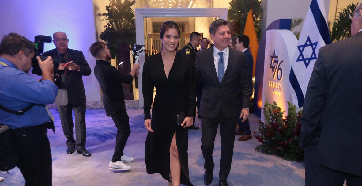 Celebración del aniversario número 76 de la independencia de Israel en el Hilton Colón.