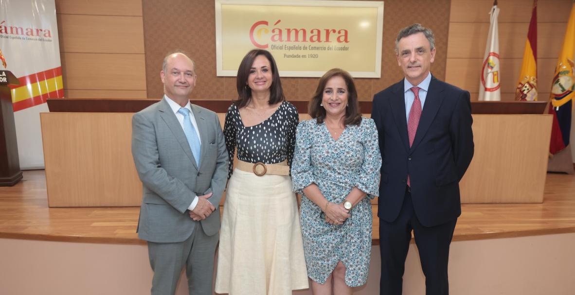Presentación del nuevo embajador de España en la Cámara Española