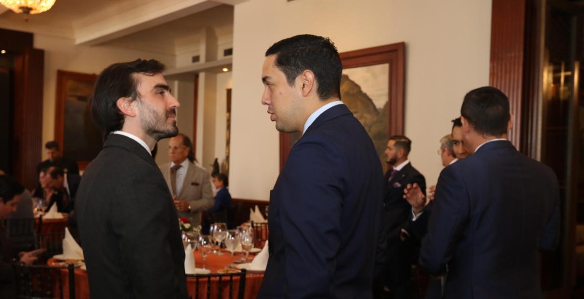Cámara Binacional Ecuatoriano Italiana (CBEI) recibió al embajador de Italia en Quito, Giovanni Davoli, y a su delegación con un evento en el Club de la Unión de Guayaquil.