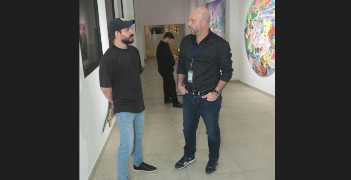 Soldado fantasma, exposición en el Country Club del artista Raymundo Valdez