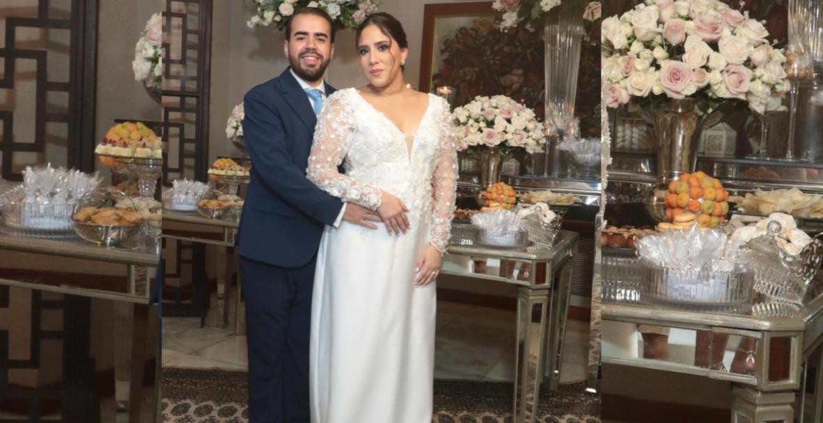 Zamira Sánchez Azar y Guillermo Piedra González contrajeron matrimonio civil